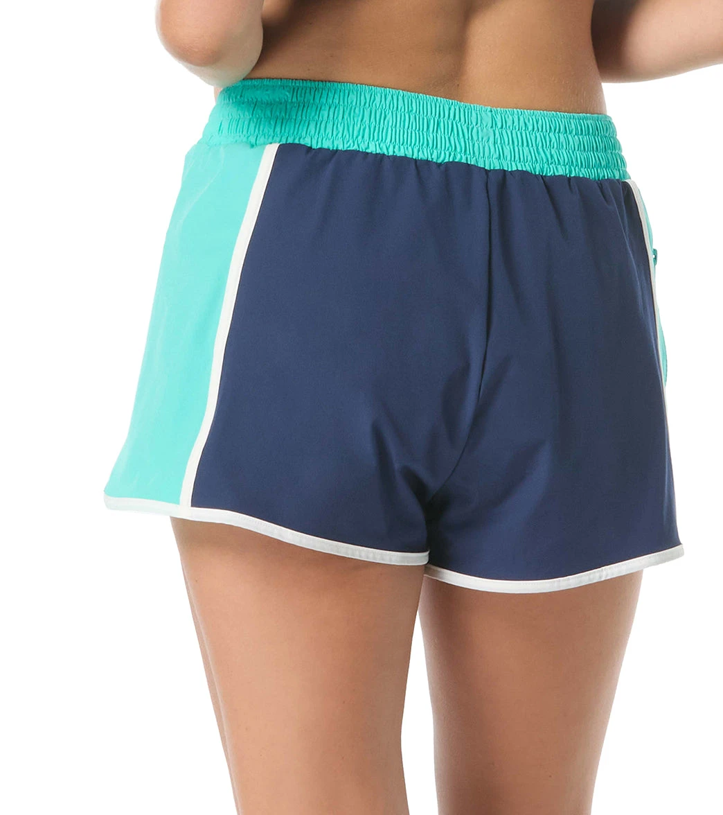 Beach House Women's Color Block Paloma Beach Solids Swim Shorts 5 Beach House Women's Color Block Paloma Beach Solids Swim Shorts - Image 3