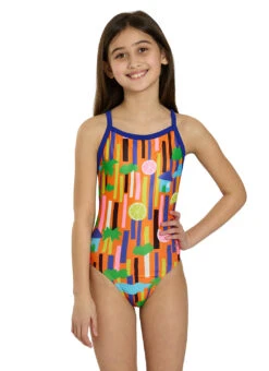 Sporti HydroLast Radical Dreamer Thin Strap One Piece Swimsuit Youth (22-28)