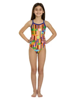 Sporti HydroLast Radical Dreamer Thin Strap One Piece Swimsuit Youth (22-28) 14 Sporti HydroLast Radical Dreamer Thin Strap One Piece Swimsuit Youth (22-28) -Swimming Equipment Shop 8693637873832 radicaldreamer 4a