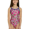 Sporti HydroLast Ultra Glow Thin Strap One Piece Swimsuit Youth (22-28) 2 Sporti HydroLast Ultra Glow Thin Strap One Piece Swimsuit Youth (22-28) -Swimming Equipment Shop 8696711250088 magenta