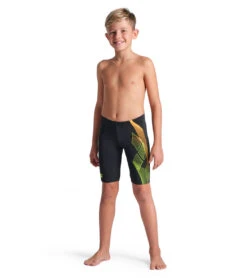 Arena Boys' Sea Water Jammer Swimsuit (Little Kid, Big Kid) -Swimming Equipment Shop 8713316040872 black 3a