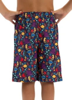 Dolfin Boys' Little Fish Print Swim Trunks (Toddler, Little Kid) -Swimming Equipment Shop 8713452093608 littlefish 2a