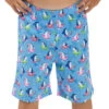 Dolfin Boys' Fin Floats Print Swim Trunks (Toddler, Little Kid) -Swimming Equipment Shop 8713452159144 finfloats