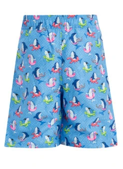 Dolfin Boys' Fin Floats Print Swim Trunks (Toddler, Little Kid) -Swimming Equipment Shop 8713452159144 finfloats 4a