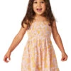 Rip Curl Girls' Rainbow Tide Woven Dress (Toddler, Little Kid) 1 Rip Curl Girls' Rainbow Tide Woven Dress (Toddler, Little Kid) -Swimming Equipment Shop 8721725128872 multico