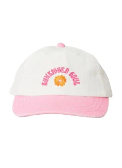 Rip Curl Girls' Washed Twill Cap -Swimming Equipment Shop 8721725751464 pink 1a