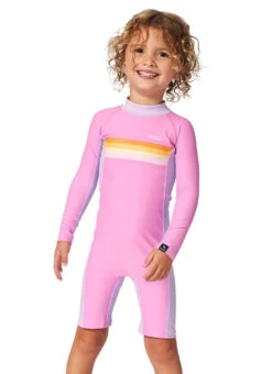 Rip Curl Girls' Rainbow Tide UPF 50+ Long Sleeve Springsuit (Toddler, Little Kid) 13 Rip Curl Girls' Rainbow Tide UPF 50+ Long Sleeve Springsuit (Toddler, Little Kid) -Swimming Equipment Shop 8721725784232 2t