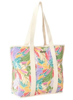 Rip Curl Women's Mixed Canvas 31L Tote -Swimming Equipment Shop 8737904296104 darkchocolate 2a