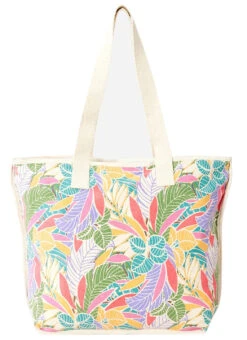 Rip Curl Women's Mixed Canvas 31L Tote -Swimming Equipment Shop 8737904296104 darkchocolate 3a