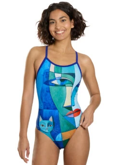 Sporti Mirror Reflection Thin Strap One Piece Swimsuit (22-44) 13 Sporti Mirror Reflection Thin Strap One Piece Swimsuit (22-44) -Swimming Equipment Shop 8751032238248 mirrorreflection 1a