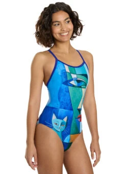 Sporti Mirror Reflection Thin Strap One Piece Swimsuit (22-44) 14 Sporti Mirror Reflection Thin Strap One Piece Swimsuit (22-44) -Swimming Equipment Shop 8751032238248 mirrorreflection 2a