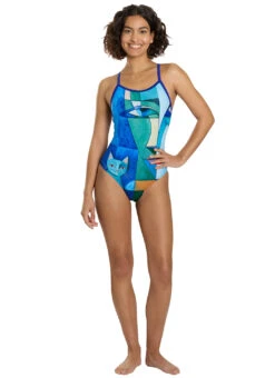 Sporti Mirror Reflection Thin Strap One Piece Swimsuit (22-44) 16 Sporti Mirror Reflection Thin Strap One Piece Swimsuit (22-44) -Swimming Equipment Shop 8751032238248 mirrorreflection 4a