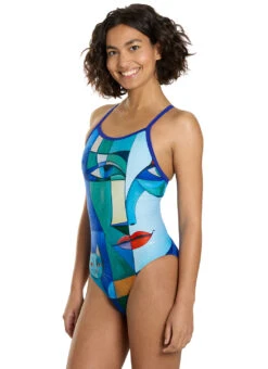 Sporti Mirror Reflection Thin Strap One Piece Swimsuit (22-44) 17 Sporti Mirror Reflection Thin Strap One Piece Swimsuit (22-44) -Swimming Equipment Shop 8751032238248 mirrorreflection 5a