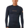 Rip Curl Men's Dawn Patrol UPF Long Sleeve Rash Guard -Swimming Equipment Shop 8758797336744 navymarle