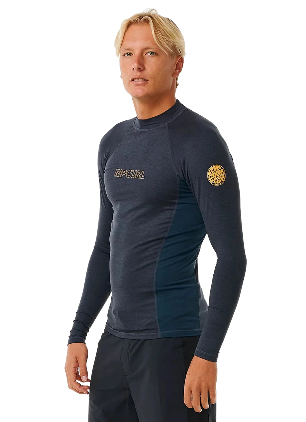 Rip Curl Men's Dawn Patrol UPF Long Sleeve Rash Guard 5 Rip Curl Men's Dawn Patrol UPF Long Sleeve Rash Guard - Image 3