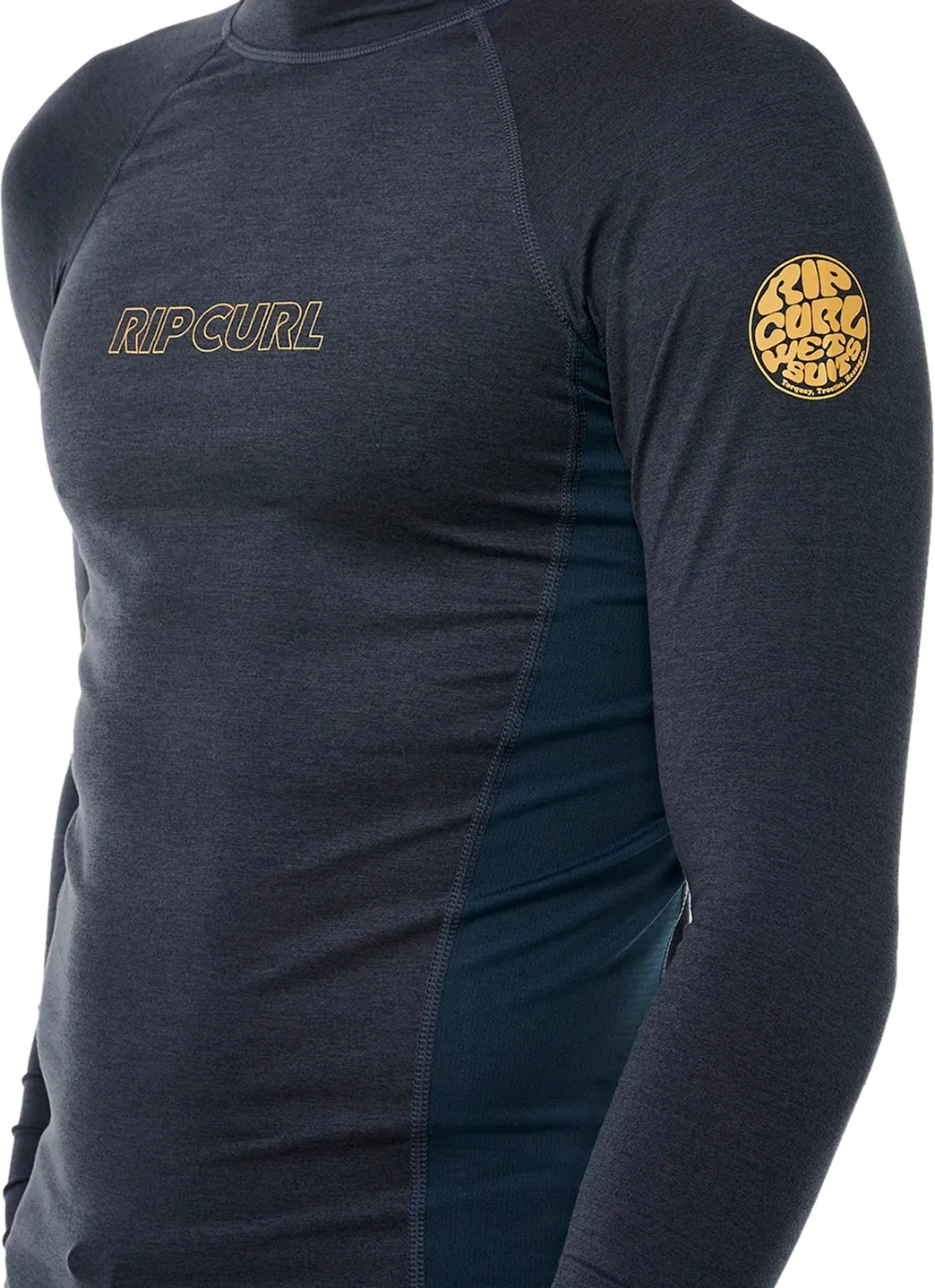 Rip Curl Men's Dawn Patrol UPF Long Sleeve Rash Guard 9 Rip Curl Men's Dawn Patrol UPF Long Sleeve Rash Guard - Image 7