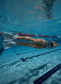 Speedo DMC Elite Swim Fin -Swimming Equipment Shop 8797516071080 speedowhitehighriskred 6a