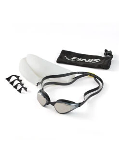 FINIS Mach 1 Mirrored Racing Goggle -Swimming Equipment Shop 8818307039400 titanium 2a