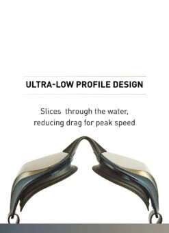 FINIS Mach 1 Mirrored Racing Goggle -Swimming Equipment Shop 8818307039400 titanium 3a