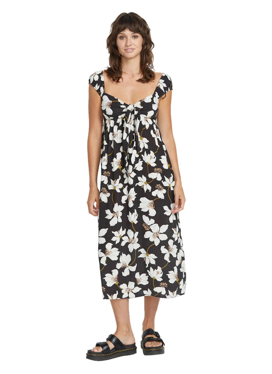 Volcom Women's Print Shore Shackin Maxi Dress 3 Volcom Women's Print Shore Shackin Maxi Dress