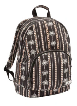 Volcom Schoolyard Canvas Backpack -Swimming Equipment Shop 8819787694248 blackcombo 1a