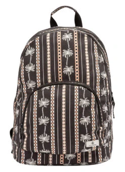 Volcom Schoolyard Canvas Backpack -Swimming Equipment Shop 8819787694248 blackcombo 2a