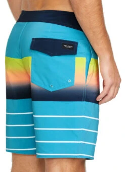 Volcom Men's Quarta Fade Mod-Tech 19" Board Shorts -Swimming Equipment Shop 8819807027368 bayblue 4a