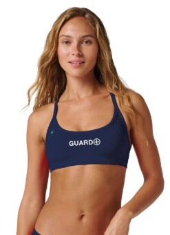 Watermen Women's Guard Rescue Classic Bikini Top 25 Watermen Women's Guard Rescue Classic Bikini Top -Swimming Equipment Shop 8852114899112 navy 1a