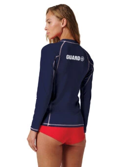 Watermen Unisex Classic Guard Long Sleeve Rash Guard 38 Watermen Unisex Classic Guard Long Sleeve Rash Guard -Swimming Equipment Shop 8852115161256 navy 4a