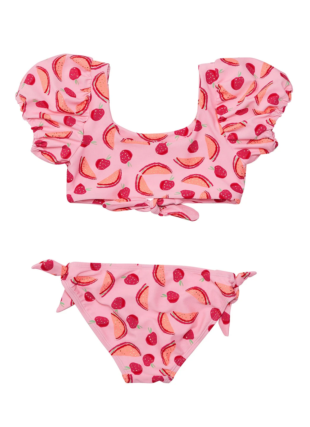 Snapper Rock Girls' Berry Sweet Knot Front Two Piece Bikini Set (Toddler, Little Kid, Big Kid) 7 Snapper Rock Girls' Berry Sweet Knot Front Two Piece Bikini Set (Toddler, Little Kid, Big Kid) - Image 5