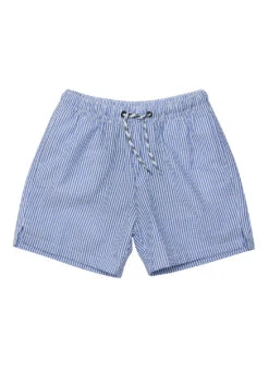 Snapper Rock Boys' Parisian Summer Comfort Lined Swim Trunk (Toddler, Little Kid, Big Kid) -Swimming Equipment Shop 8857717309608 bluewhite 2a