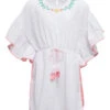 Snapper Rock Girls' Spring Fling Cover Up Dress (Toddler, Little Kid, Big Kid) -Swimming Equipment Shop 8857717342376 white
