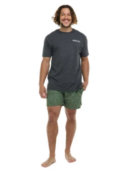 Eidon Men's 17"Tiny Sea Volley Swim Trunks -Swimming Equipment Shop 8877424017576 armygreen 4a