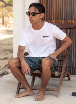 Eidon Men's 17"Tiny Sea Volley Swim Trunks -Swimming Equipment Shop 8877424017576 black 11a