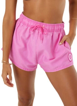 Roxy Women's No Bad Waves 2" Board Short -Swimming Equipment Shop 8885193834664 mauipink