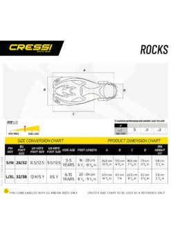 Cressi Tinetto Rocks Snorkle Dry Set -Swimming Equipment Shop 8901294588072 green 5a