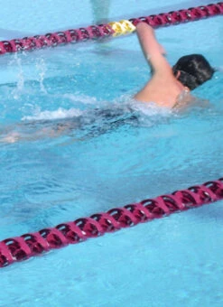 AntiWave ForeRunner 6" 50 Meter Racing Lane With Disconnect To (2) 75 Feet Lanes -Swimming Equipment Shop 8911128821928 15